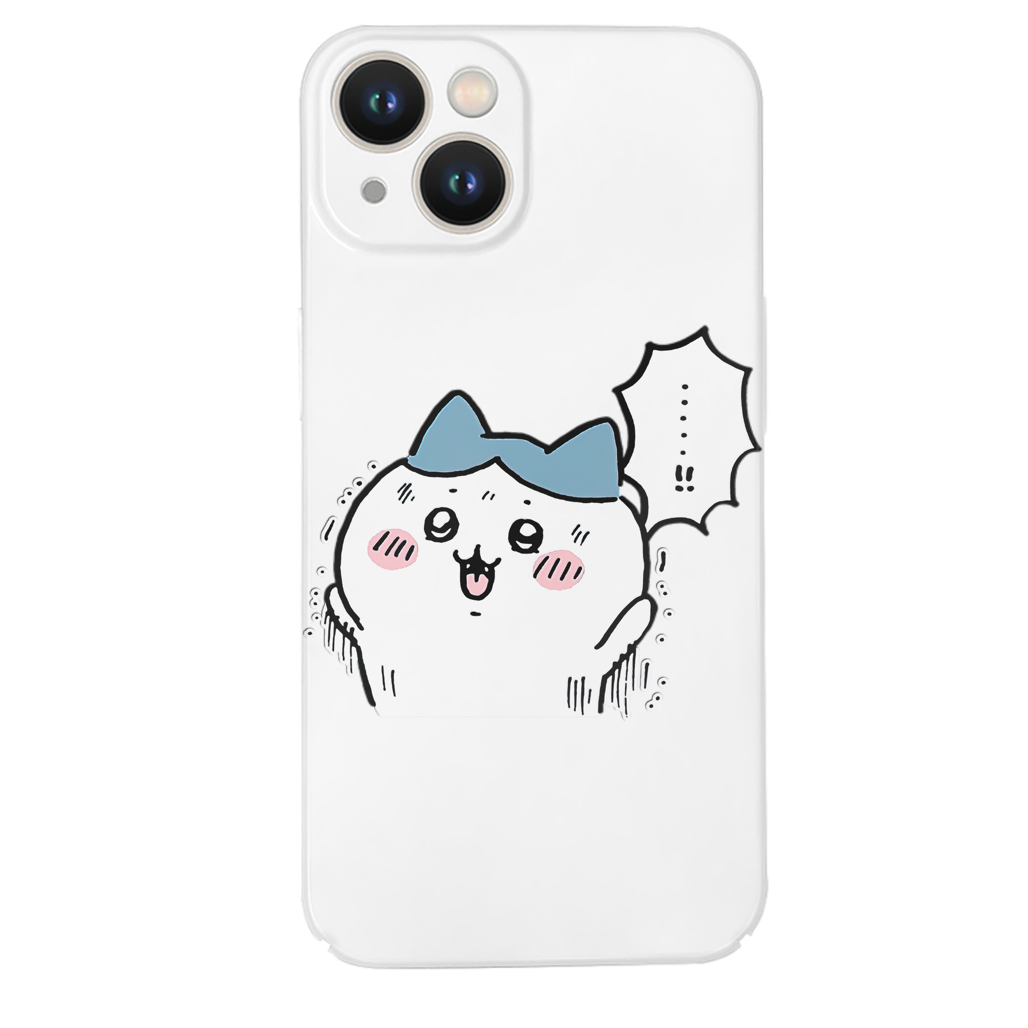 （画像用） ちいかわ ハチワレ Chii-kawa hachiware 【iPhone 14シリーズ対応】ハードケース